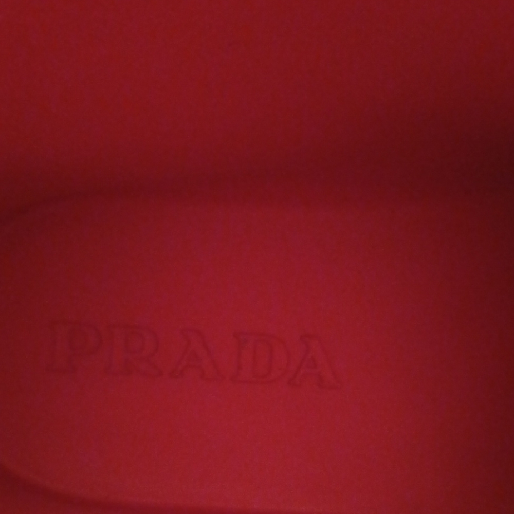 Prada Red Rubber Short Rain Boots - Picture 7 of 9
